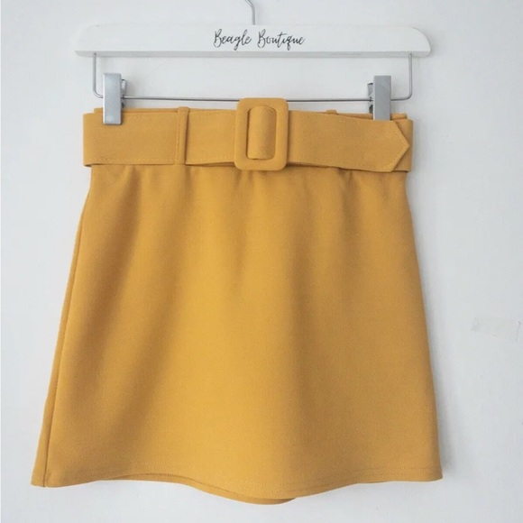 New Look Other - Girls New Look 915 Generation A-Line Belted Skirt Yellow Age 9 years & 14 - 15 Y